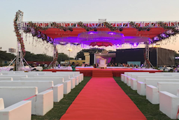 Purple Orchids Party Plot